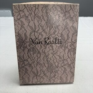 Vtg 50s VAN RAALTE Runpruf 15 Highlight 10 Nylon Hose Stockings Seam New 1 Box
